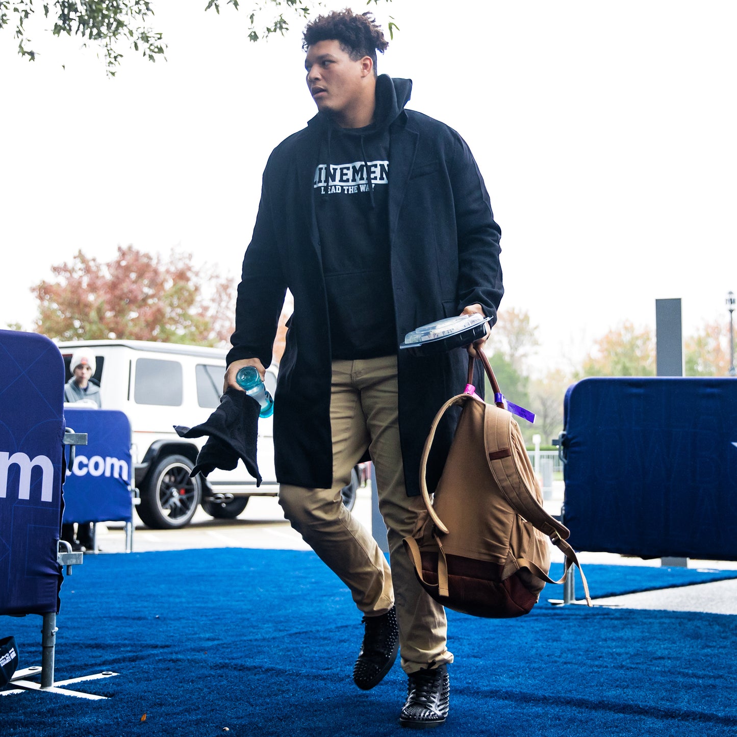 Linemen Lead The Way Hoodie