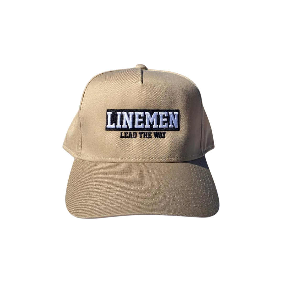 LLTW Signature Hat - Sand - Linemen Lead The Way