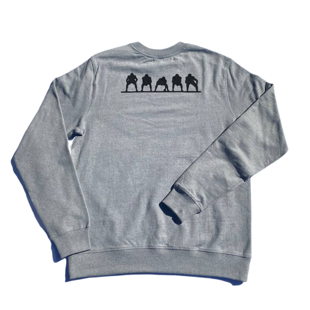 LLTW Signature Sweatshirt - Light Heather Gray - Linemen Lead The Way