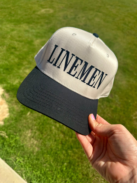 LINEMEN Hat - Black