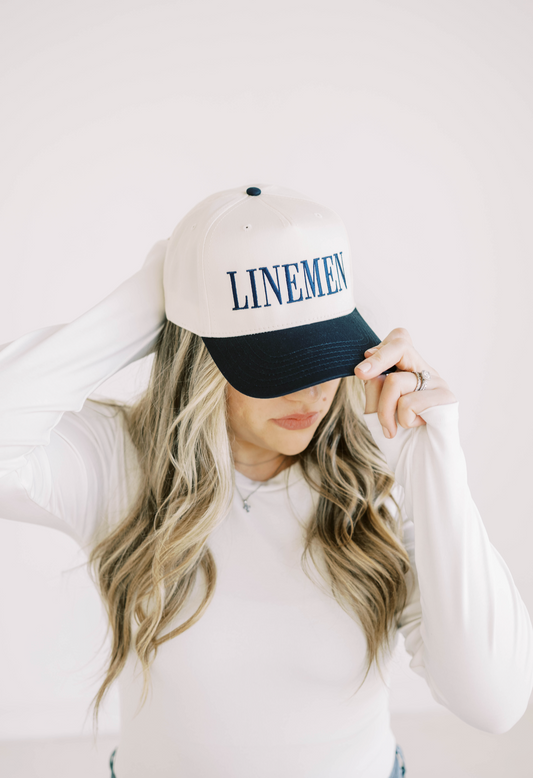 LINEMEN Hat - Navy